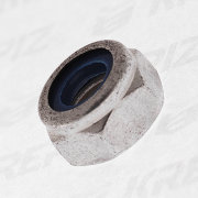 Гайка DIN985 с контрящим (стопорным) кольцом